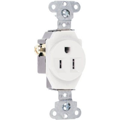 OUTLET - AC 15A-125V WHITE