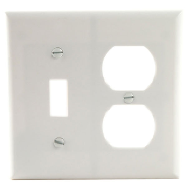 PLATE - SWITCH/OUTLET WHITE