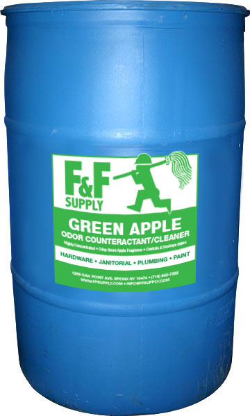 GREEN APPLE COUNTER - 30 GAL.