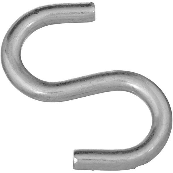 S HOOK - 3" ZINC