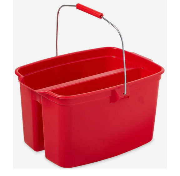 PAIL - RUBBERMAID DOUBLE W/HDL