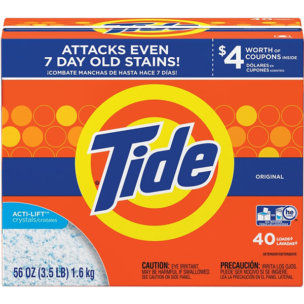 TIDE POWDER - 56 OZ NO BLEACH HE