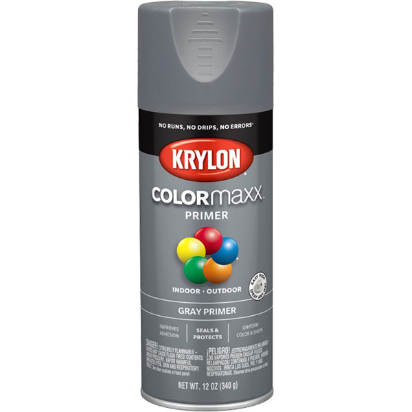 SPRAY PAINT - KRYLON GRAY PRIMER