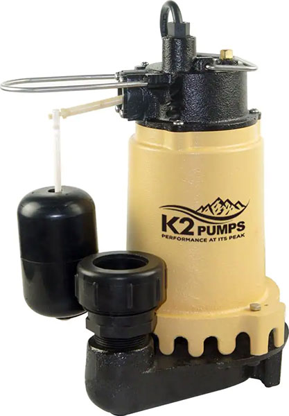 SUMP PUMP - 3/4 HP SUBMERSIBLE HD