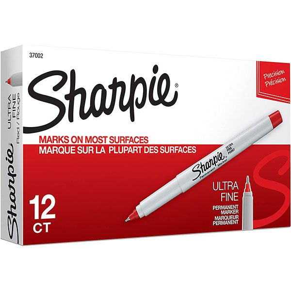 MARKER - SHARPIE FINE POINT RED