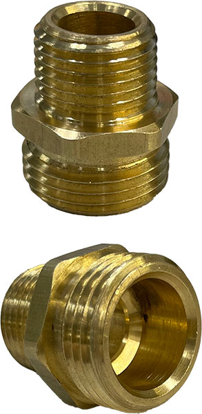 HOSE CONNECTOR - 3/4M X 1/2 IPS