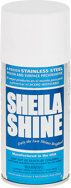 STAINLESS CLEANER - SHEILA 10 OZ