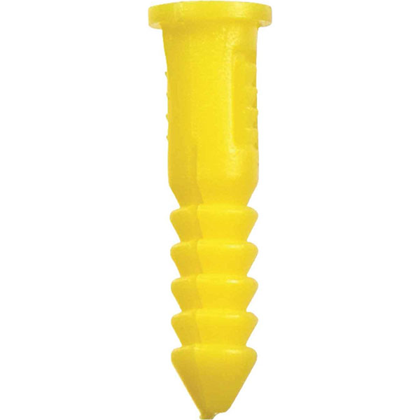 ANCHOR - PLASTIC RIBBED 8-10-12 W/SCREWS (25 Pk.)