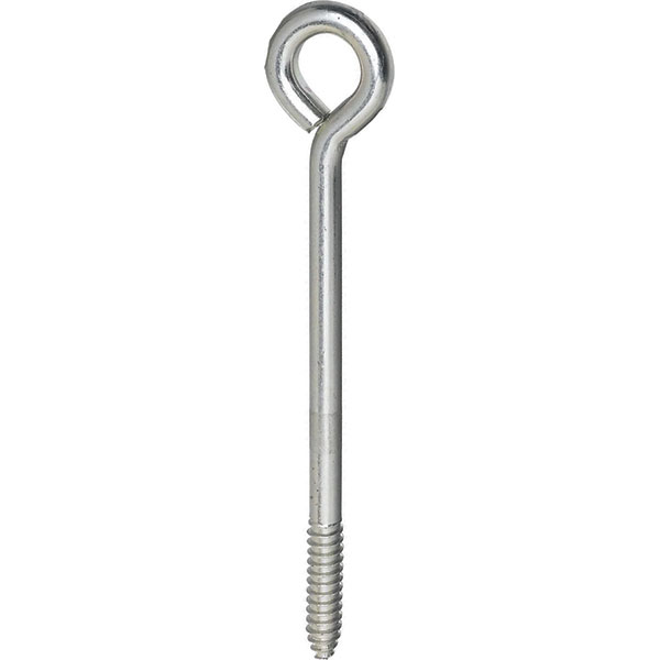 BOLT - LAG EYE 3/8 X 8" ZINC