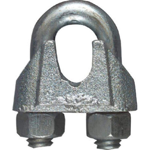 CABLE CLAMP - 3/8" ZINC