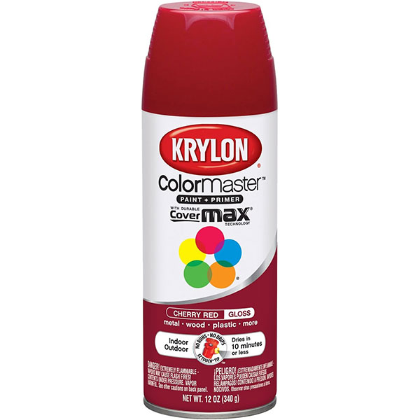 SPRAY PAINT - KRYLON CHERRY RED