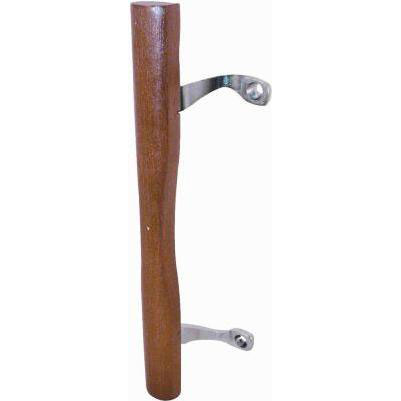 HANDLE - TERRACE DOOR WOOD W/CHR