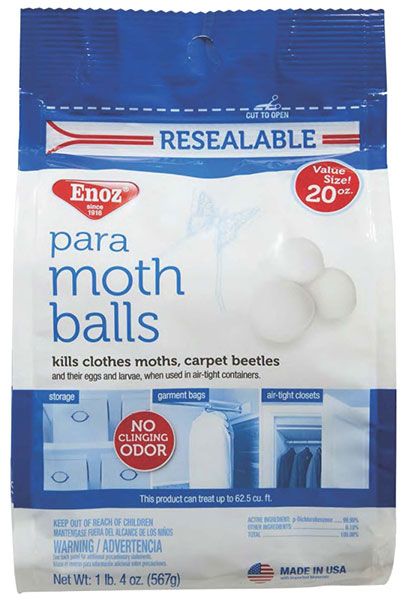 MOTH BALLS - 20 OZ.