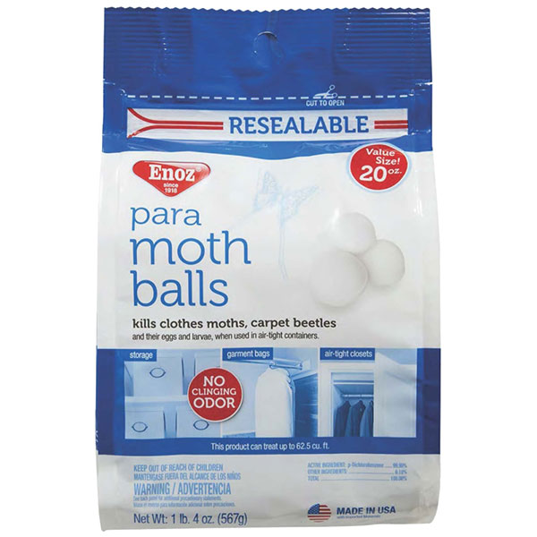 MOTH BALLS - 20 OZ.