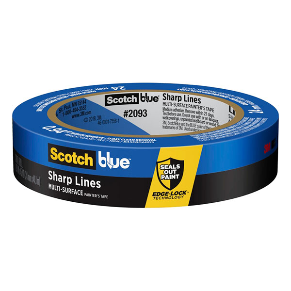 TAPE - 3M BLUE 1" EDGE LOCK