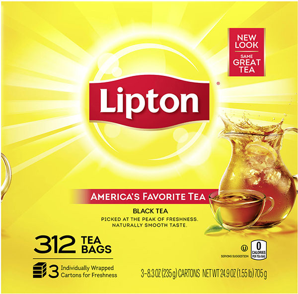 TEA BAGS - LIPTON 312 CT