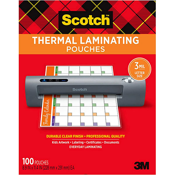 LAMINATING POUCH - 8.9 X 11.4