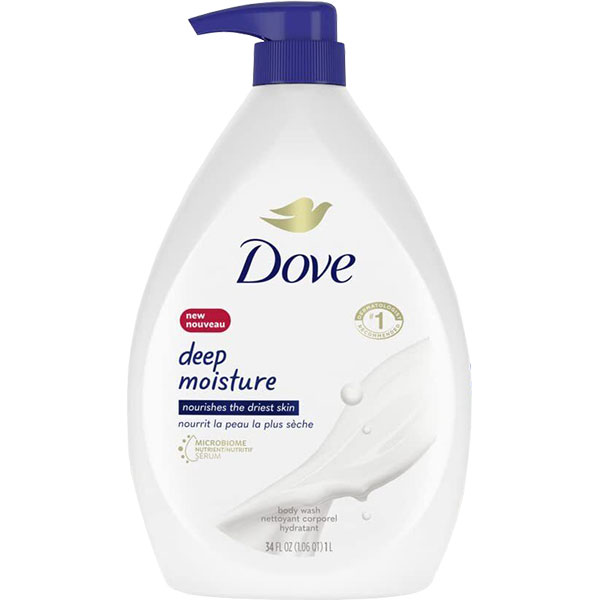 BODY WASH - DOVE PUMP SENSITIVE SKIN 34 OZ