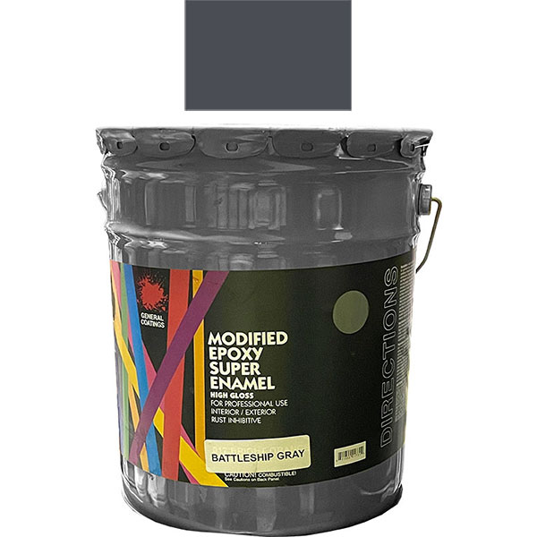 PAINT - GC SUPER ENAMEL BATTLESHIP GRAY 5G