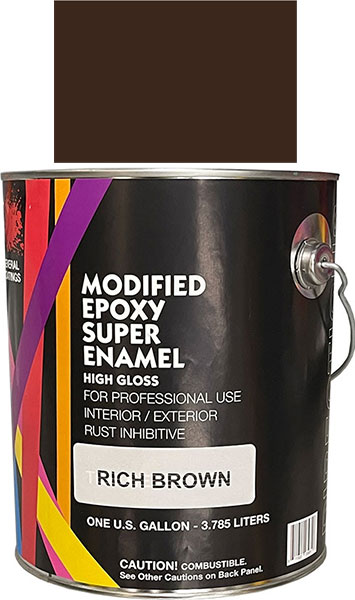 PAINT - GC SUPER ENAMEL RICH BROWN GAL