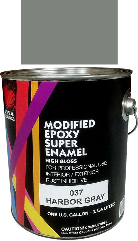 PAINT - GC SUPER ENAMEL HARBOR GRAY GL