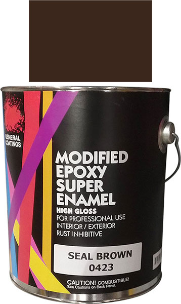 PAINT - GC SUPER ENAMEL SEAL BROWN GL