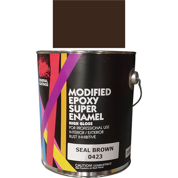 PAINT - GC SUPER ENAMEL SEAL BROWN GL