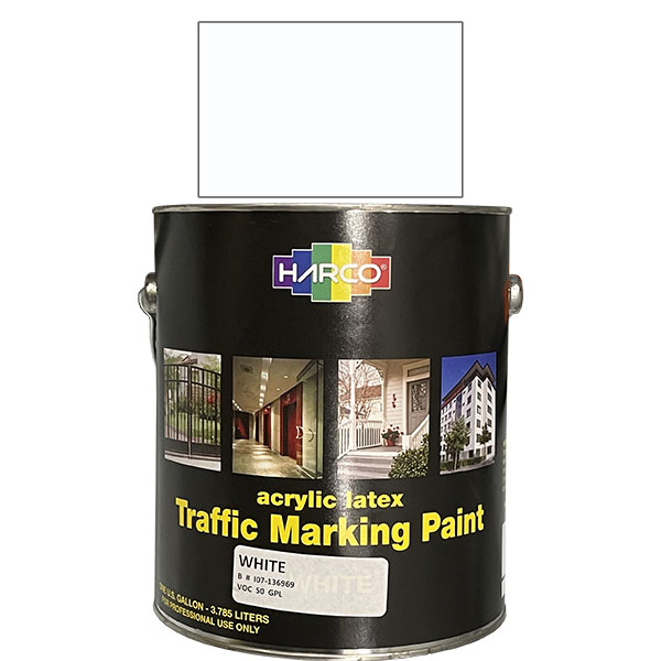 PAINT- GC LATEX TRAFFIC WHITE GAL