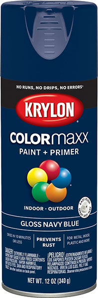 SPRAY PAINT - KRYLON NAVY BLUE