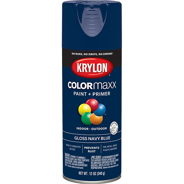 SPRAY PAINT - KRYLON NAVY BLUE