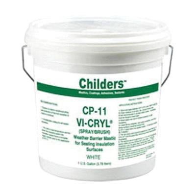 HVAC MASTIC - CHILDERS SEALANT WHITE GAL.