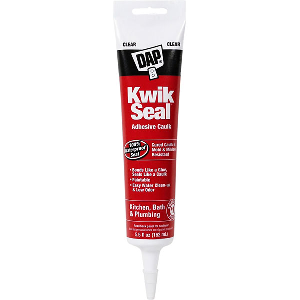 CAULK - DAP KWIKSEAL CLEAR 5.5OZ