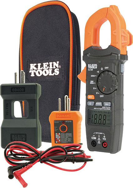 TESTER - KLEIN CLAMP METER KIT