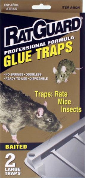 GLUE TRAP - RAT 2/PK BAITED