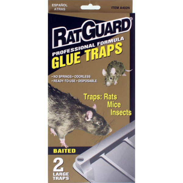 GLUE TRAP - RAT 2/PK BAITED