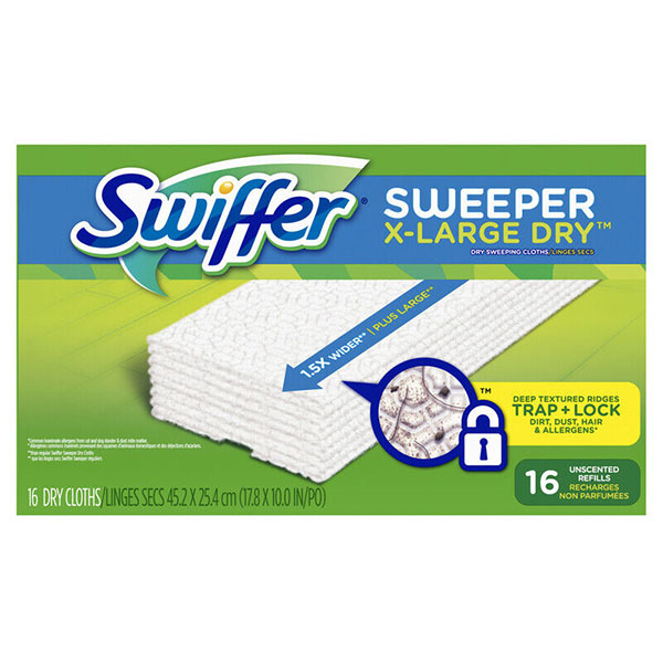 SWIFFER - SWEEPER XL DRY PK/16