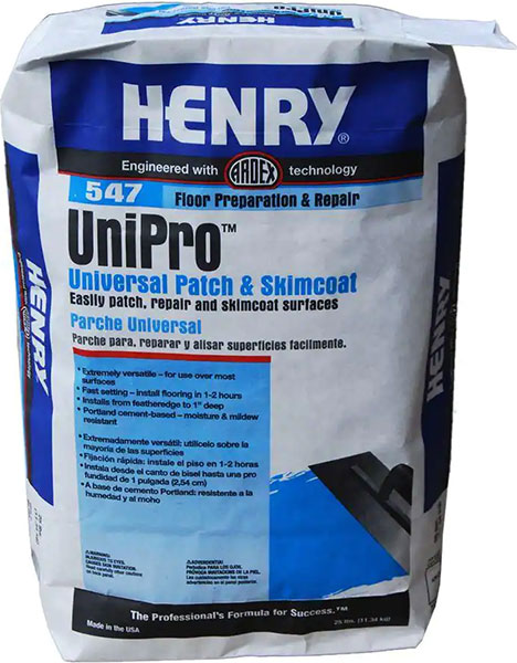 FLOOR PATCH - 25 LB HENRY