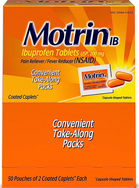 MOTRIN IB - 2 PACK - 50CT CAPLET