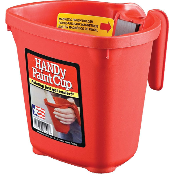 PAINT CUP - HANDY 1 PT RED