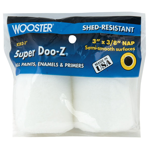 PAINT ROLLER - WOOSTER 3" PK/2