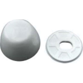 TOILET BOLT CAP - WHITE PAIR