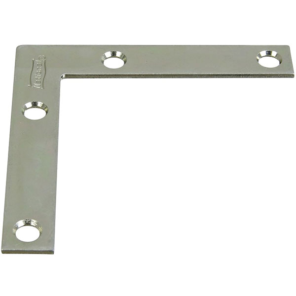 CORNER FLAT- 3" X 1/2" ZINC