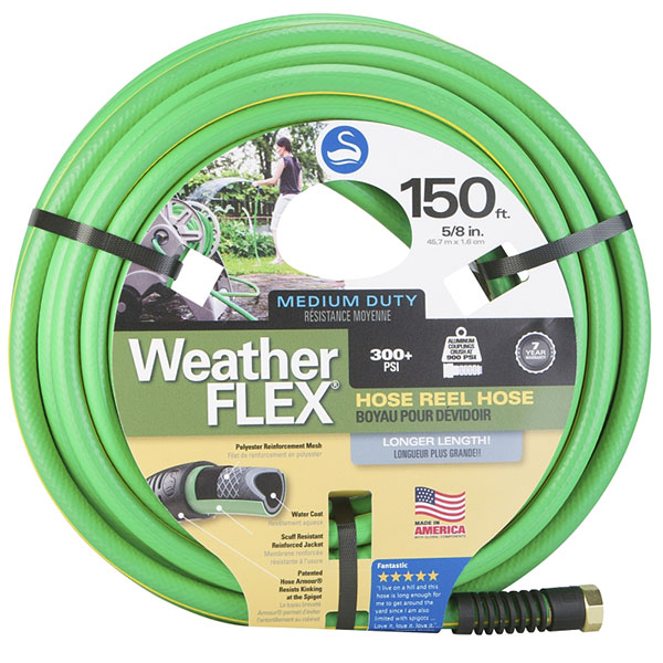 HOSE - 150' GREEN 5/8" HD PROFESSIONAL 