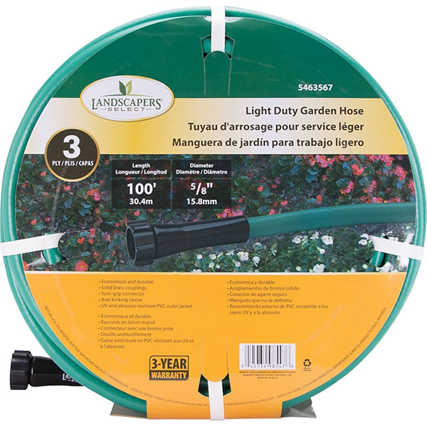 HOSE - 100' GREEN 5/8" HD PROFESSIONAL