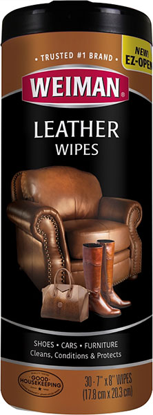 LEATHER CLEANER - WEIMAN WIPES