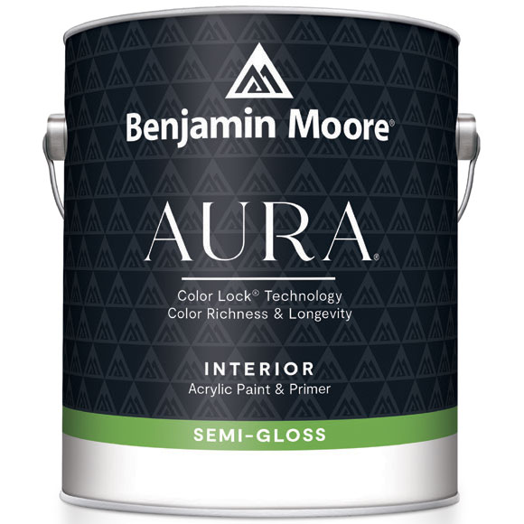 PAINT - BM AURA SEMI-GLOSS BASE 2X GAL.
