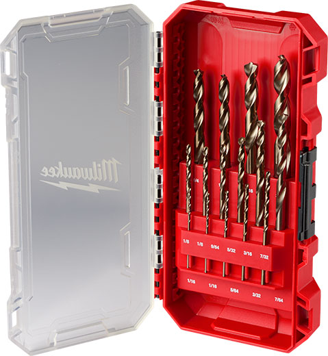 DRILL BIT SET - MILWAUKEE HELIX 15PC