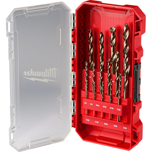 DRILL BIT SET - MILWUAKEE HELIX 15PC