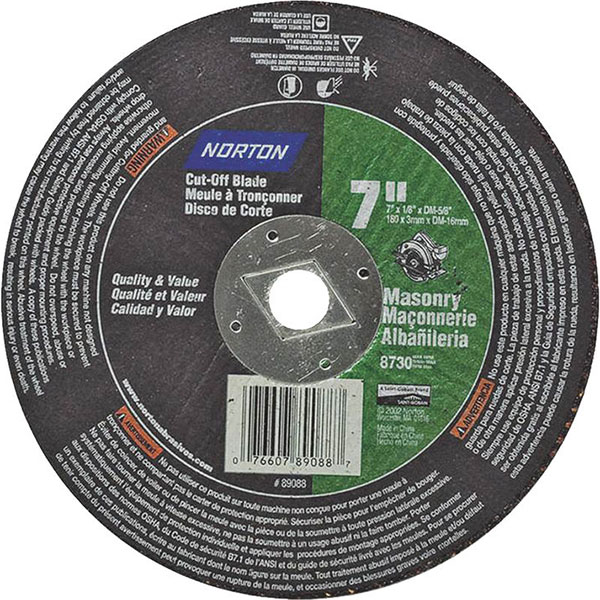 BLADE - 7" MASONRY CUT-OFF WHEEL