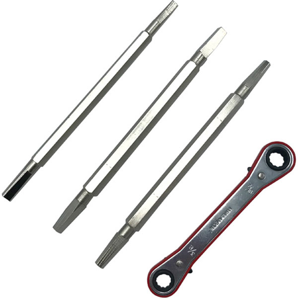 WRENCH - 4PC RATCHET SEAT SET